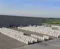 Plac składowy ścian oporowych