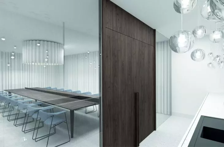 View of the conference room