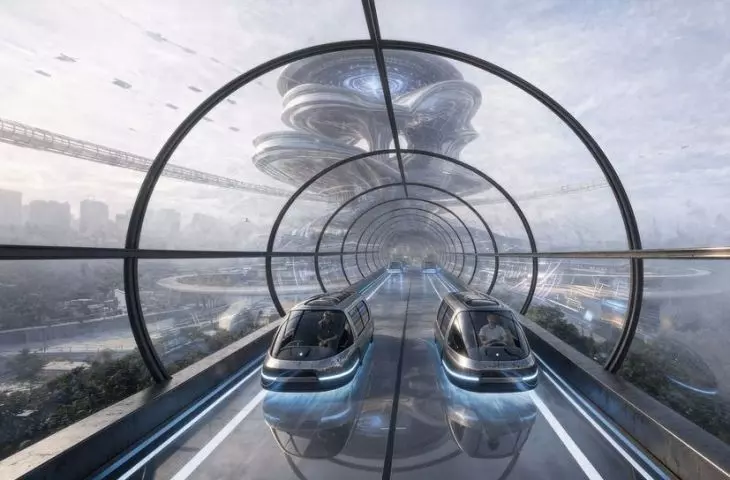student project of the shopping mall of the future by Anita Cieslak and Jakub Brojek