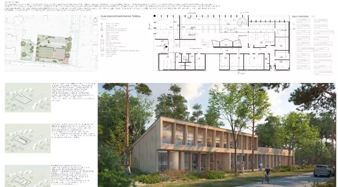Wyróżnienie, proj.: Mateusz Mindziak
