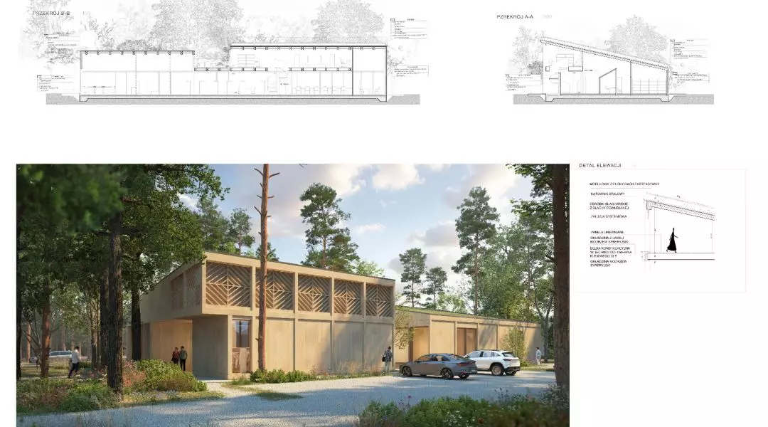 Wyróżnienie, proj.: Mateusz Mindziak
