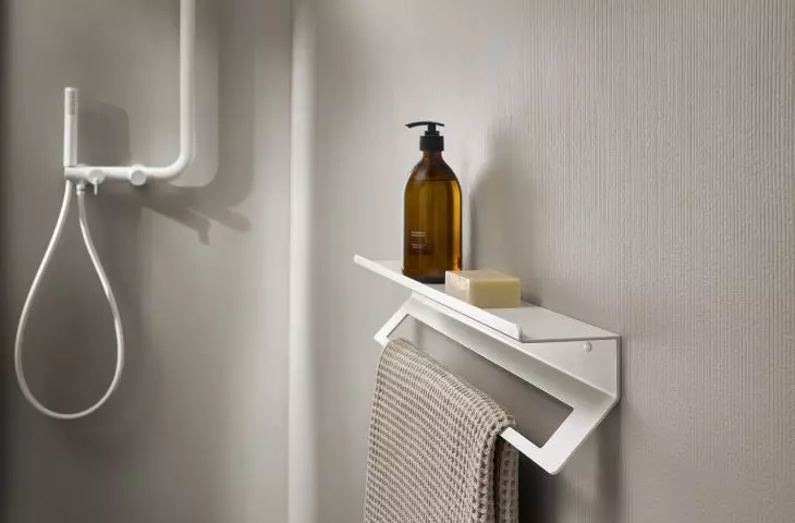 Towel hanger with shelf Salmo