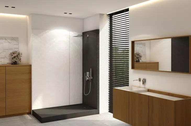 Bath2Shower Wall – wielkoformatowe ścianki prysznicowe