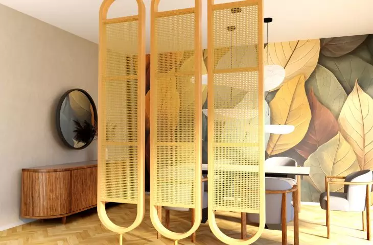 Rattan screens