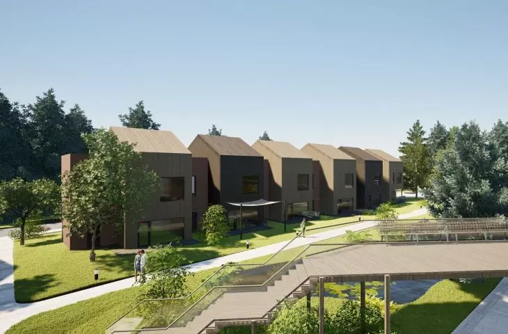 projekt studencki Natalii Dobrosińskiej z Budownictwa, Architektury i Inżynierii Środowiska Politechniki Łódzkiej