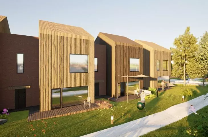 projekt studencki Natalii Dobrosińskiej z Budownictwa, Architektury i Inżynierii Środowiska Politechniki Łódzkiej