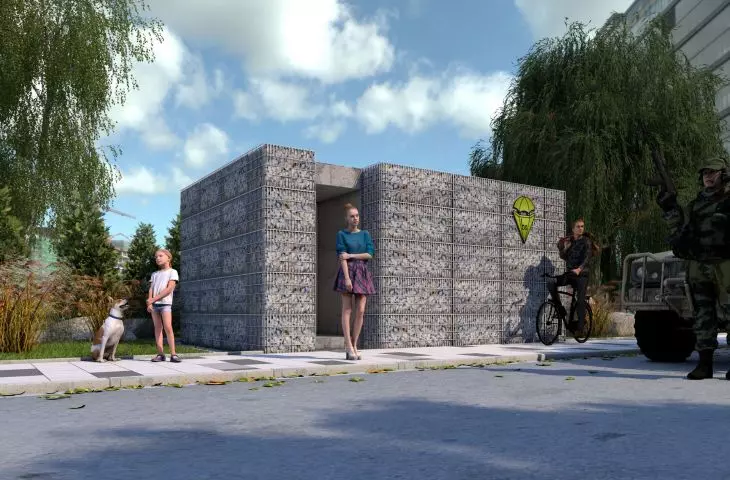 Emergency Shelter of the company saferneschrony.eu