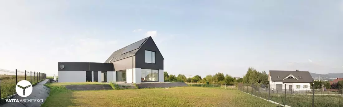 Dom z widokiem na Beskidy - Yatta Architekci