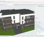 An example of how Archicad's built-in AI assistant works 