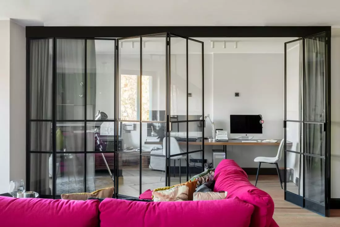 Kolor w mieszkaniu - apartament we Wrocławiu. Finchstudio