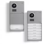 IQ Door outdoor station.  Variant with 1-3 buttons; variant with 4 or 6 buttons