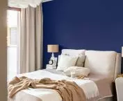 Bedroom with delicate accessories