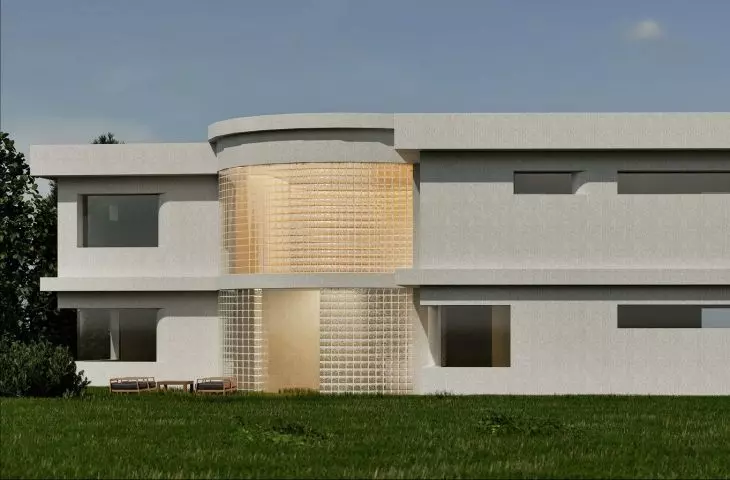 projekt studencki dwóch domów jednorodzinnych Marceliny Grabowskiej i Pauliny Kohnke