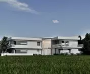 projekt studencki dwóch domów jednorodzinnych Marceliny Grabowskiej i Pauliny Kohnke