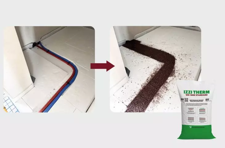 Spot application - IZZI THERM WD100R STANDARD DIY product