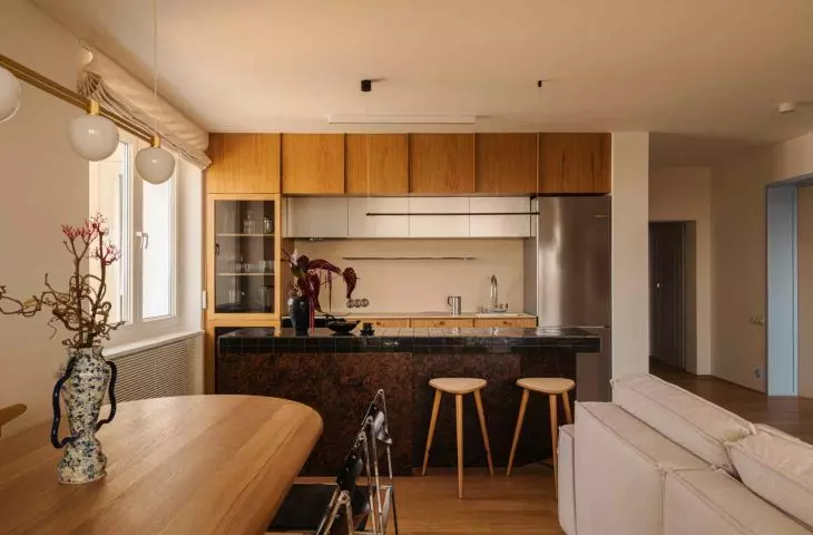 100-meter apartment in Warsaw's Mokotów district