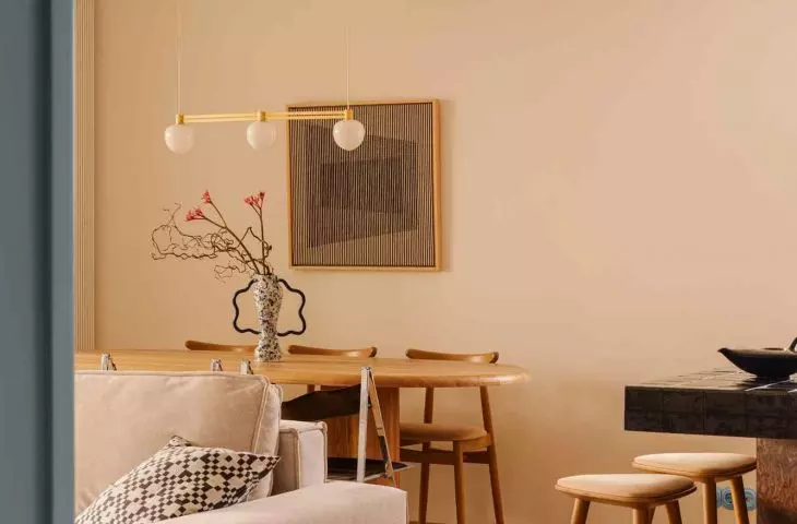 100-meter apartment in Warsaw's Mokotów district