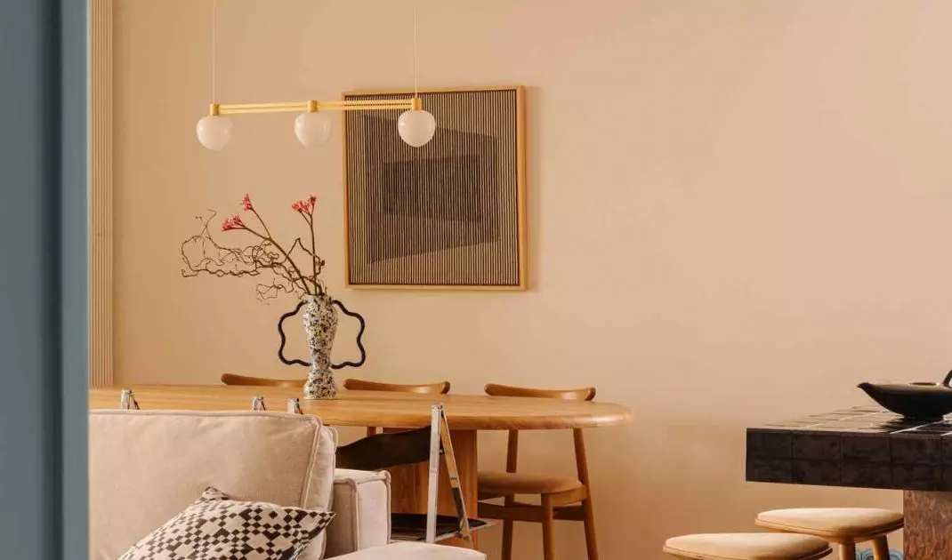 100-meter apartment in Warsaw's Mokotów district