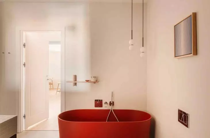 100-meter apartment in Warsaw's Mokotów district