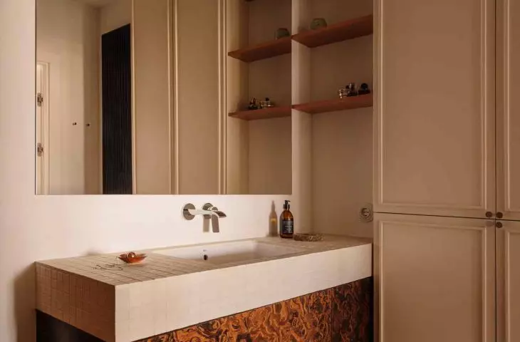 100-meter apartment in Warsaw's Mokotów district