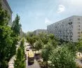 Przebudowa ulicy Kruczej w Warszawie, plac przed Grand Hotelem