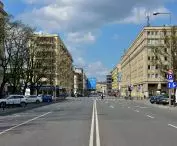 Ulica Krucza w Warszawie przed przebudową