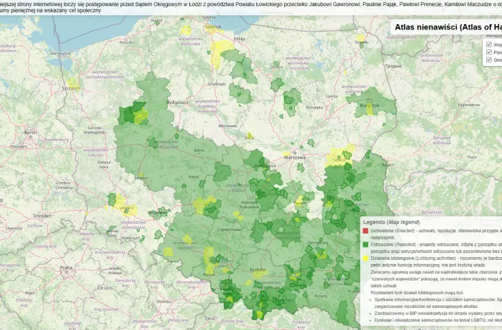 Strona Atlas Nienawiści