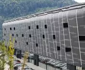 Subject: Mercure Hotel, Szczyrk Material: Swisspearl Plank 050, 080, 180, Swisspearl Patina Original NXT 222