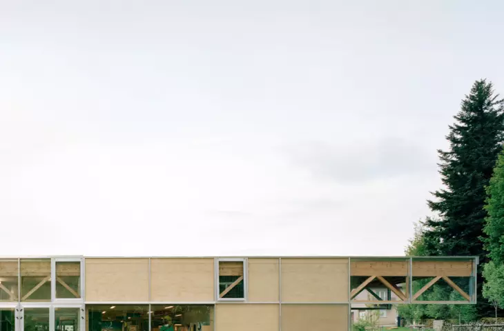 Le Foirail Multipurpose Cultural Center in Laguiole
