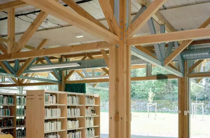 Le Foirail Multipurpose Cultural Center in Laguiole