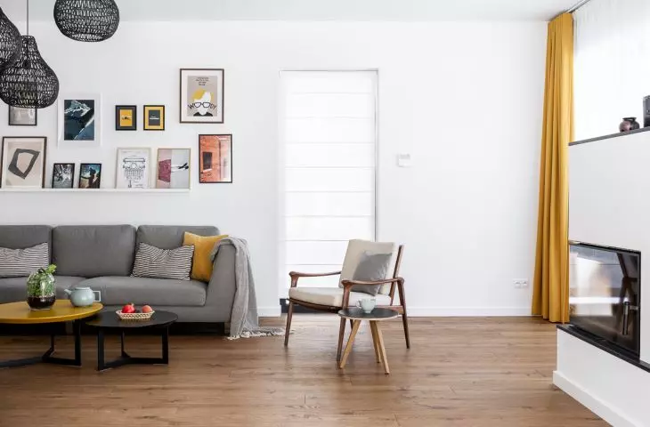 Salon domu w Kościelisku