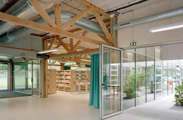 Le Foirail Multipurpose Cultural Center in Laguiole