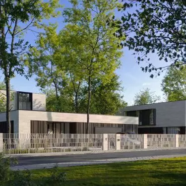 Two villas being built in Lomianki