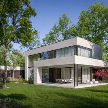 Two villas being built in Lomianki