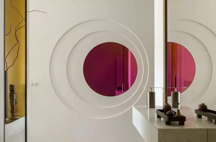 138-square-meter apartment in Warsaw's Kabaty district
