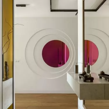 138-square-meter apartment in Warsaw's Kabaty district