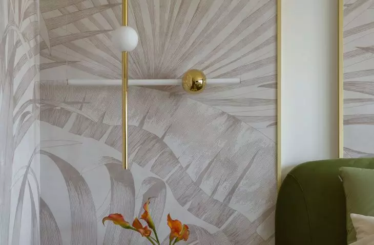 138-square-meter apartment in Warsaw's Kabaty district