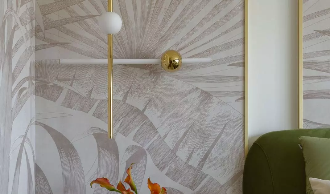 138-square-meter apartment in Warsaw's Kabaty district