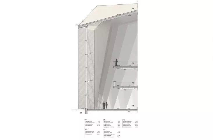 Student design of sports arena by Hanna Gabryszewska and Aleksandra Nowosad
