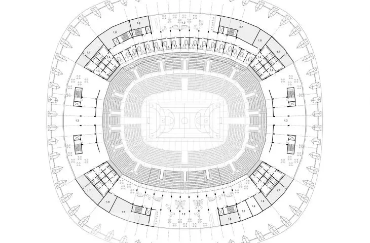 projekt studencki areny sportowej Hanny Gabryszewskiej i Aleksandry Nowosad