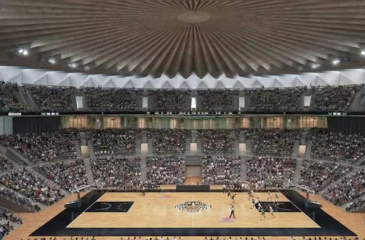 projekt studencki areny sportowej Hanny Gabryszewskiej i Aleksandry Nowosad