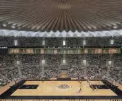 student project of sports arena by Hanna Gabryszewska and Aleksandra Nowosad