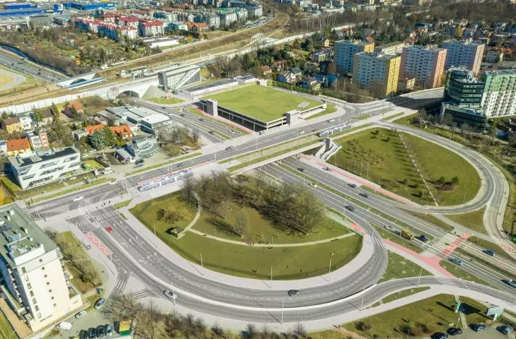 Integrated Transfer Interchange at Bronowice in Krakow