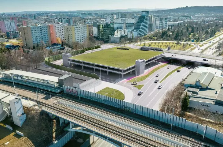 Integrated Transfer Interchange at Bronowice in Krakow