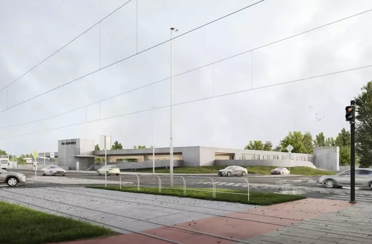 Integrated Transfer Interchange at Bronowice in Krakow
