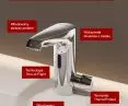 New series of infrared smart basin faucets with E2 technology