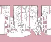 Wilderness Cultural Courtyard; library