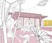 Wilderness Cultural Courtyard; neighborhood terrace