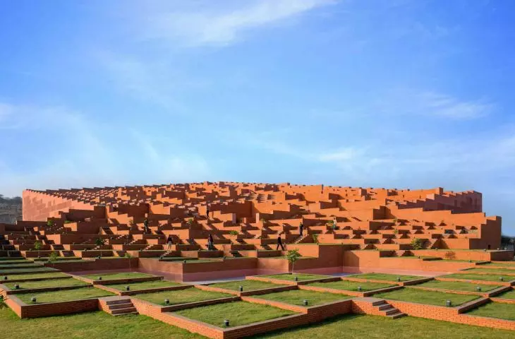Prestige University complex in Indore, India