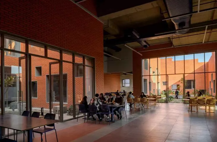Prestige University complex in Indore, India